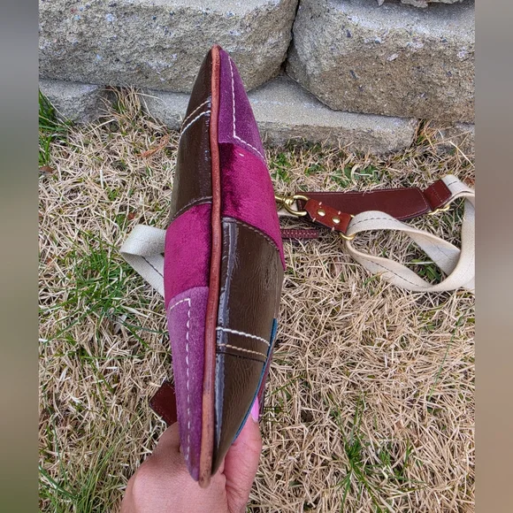 Coach 2007 Holiday Patchwork Crossbody Bag. - Picture 8 of 13